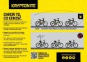 Zapięcie rowerowe U-Lock Kryptonite Evolution Messenger mini 9.5 x 16.5 cm