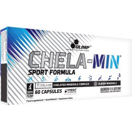 CHELA-MIN SPORT FORMULA MEGA CAPS 60 tabletek
