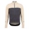 Bluza męska Pearl Izumi Quest Thermal Jersey beżowo-czarna r. L