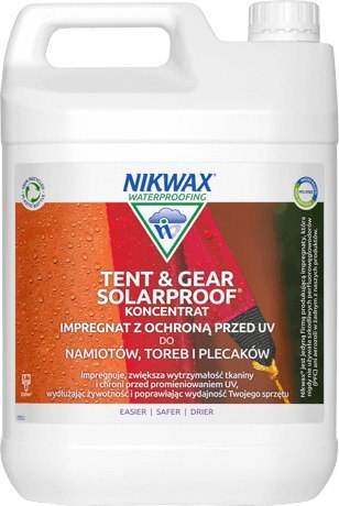 Impregnat koncentrat Nikwax Tent&Gear Solar Proof 5 L