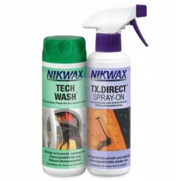 Zestaw pielęgnacyjny Nikwax Tech Wash + TX.Direct Spray-on 2*300 ml