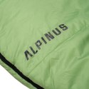 Śpiwór turystyczny Alpinus Ultralight 850 AC18637 zielony prawy