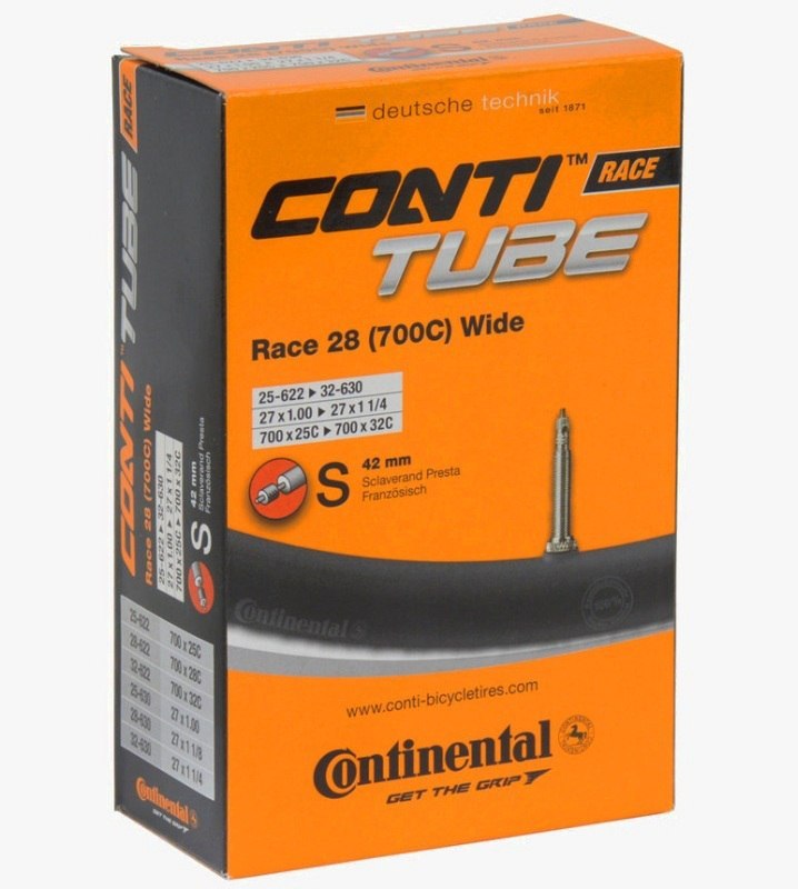 Dętka rowerowa szosowa Continental Race 28 Wide 25-32x700 presta S42mm