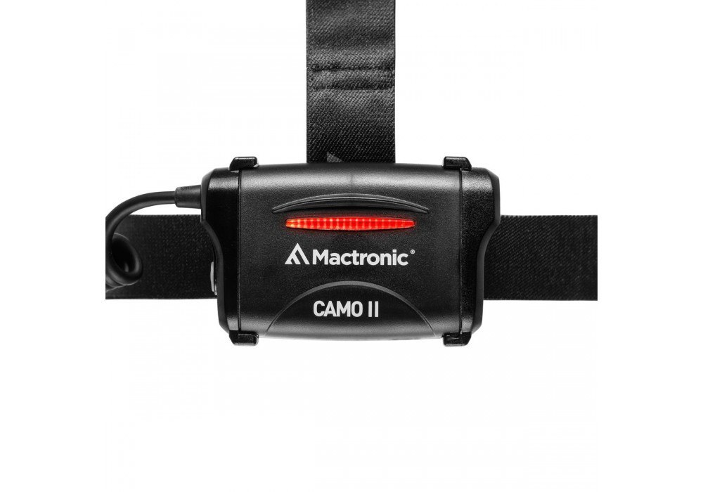 Bateryjna latarka czołowa Mactronic Camo II z funkcją focus, 490 lm