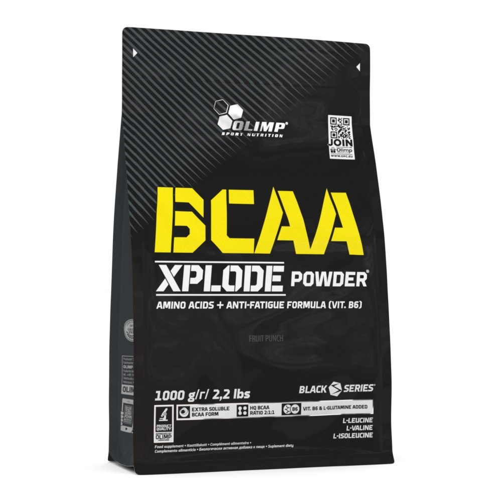 BCAA Xplode 1000g (worek) fruit punch