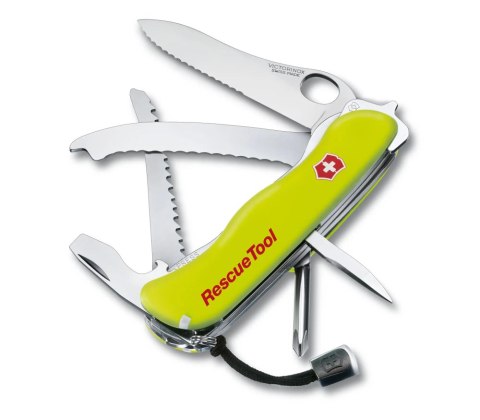 Scyzoryk Victorinox Rescue Tool, 111mm, Nylon, żółty, etui